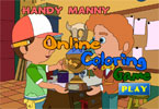 play Handy Manny Online Coloring