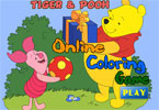 play Piglet And Pooh Online Coloring