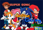 play Super Sonic Online Coloring