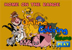 play Home On The Range Online Coloring
