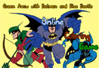 play Batman And The Blue Beetle Online Coloring