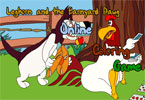 Leghorn And The Barnyard Dawg Online Coloring