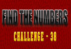 play Find The Numbers - 38