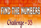 play Find The Numbers - 35