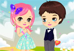 play Cute Valentine Love Couple Dress Up