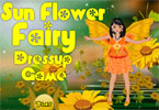 play Sunflower Fairy Dress Up