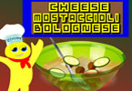 play Cheese Mostaccioli Bolognese