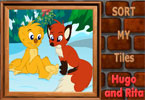 play Sort My Tiles Hugo And Rita