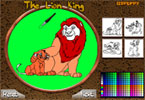 play The Lion King Online Coloring Page