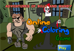 Adventures Of Billy And Mandy Online Coloring