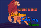 play Lion King Online Coloring