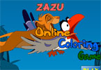 play Zazu Online Coloring