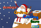 play Reindeer Online Coloring