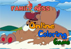 play Family Ness Online Coloring