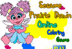 play Sesame Prairie Dawn Online Coloring