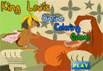 play King Louis Online Coloring