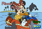 play Minnie Mouse 1 Online Coloring