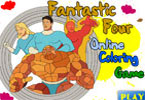 play Fantastic Four Online Coloring