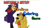 play Dastardly And Muttley Online Coloring