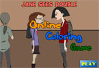 play Jane Sees Double Online Coloring