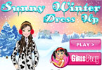 play Sunny Winter Dress Up