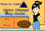 play How To Make Nutty Orange Flap Jacks