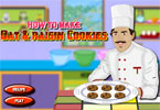 play How To Make Oat And Raisin Cookies