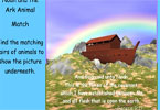play Noah And The Ark Animal Match