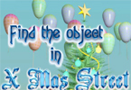 play Find The Object In X Mas Street