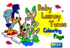 play Baby Looney Tunes Colouring Page