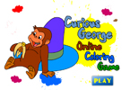 play Curious George Online Coloring