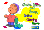 play Charlie Brown And Snoopy Online Coloring