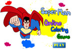 play Superman Online Coloring