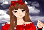 Funny Halloween Girl Dressup