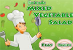 play How To Make Mixed Vegetable Salad