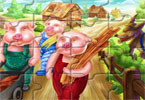 Puzzle Mania Three Little Pigs