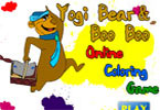 play Yogi Bear Online Coloring Page