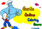 play Genie Online Coloring