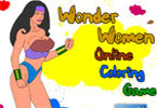 play Wonder Women Online Coloring