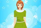play Reddish Dress Girl