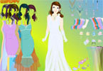 play White Frock Girl