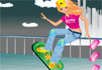 play Crazy Skateboard Girl