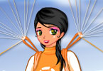 play Paraglide Girl Dress Up