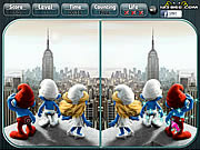play The Smurfs Spot The Difference