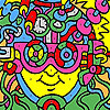 play Interesting Face Coloring