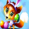 play Fox Bunny Sliding Puzzle