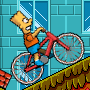 play Bart On Bike