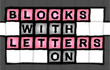 play Blocks With Letters On