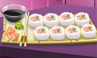 play Sara’S Cooking Class: California Rolls