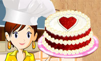 play Sara’S Cooking Class: Red Velvet Cake